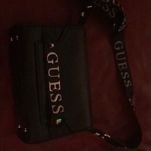 Leather Guess Shoulder Bag